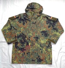 Vintage 90s 1994 German Bundeswehr Army GoreTex Flecktarn Rain Jacket