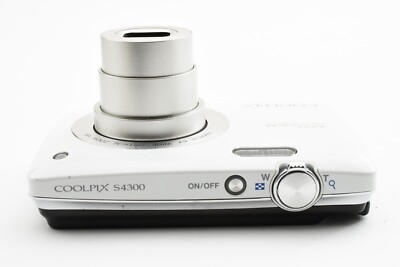 Nikon COOLPIX S4300 白 Nikon COOLPIX S4300 16MP Compact Digital Camera White From