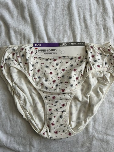 2x Damen-Rioslip Gr.48/50 Beige Neu