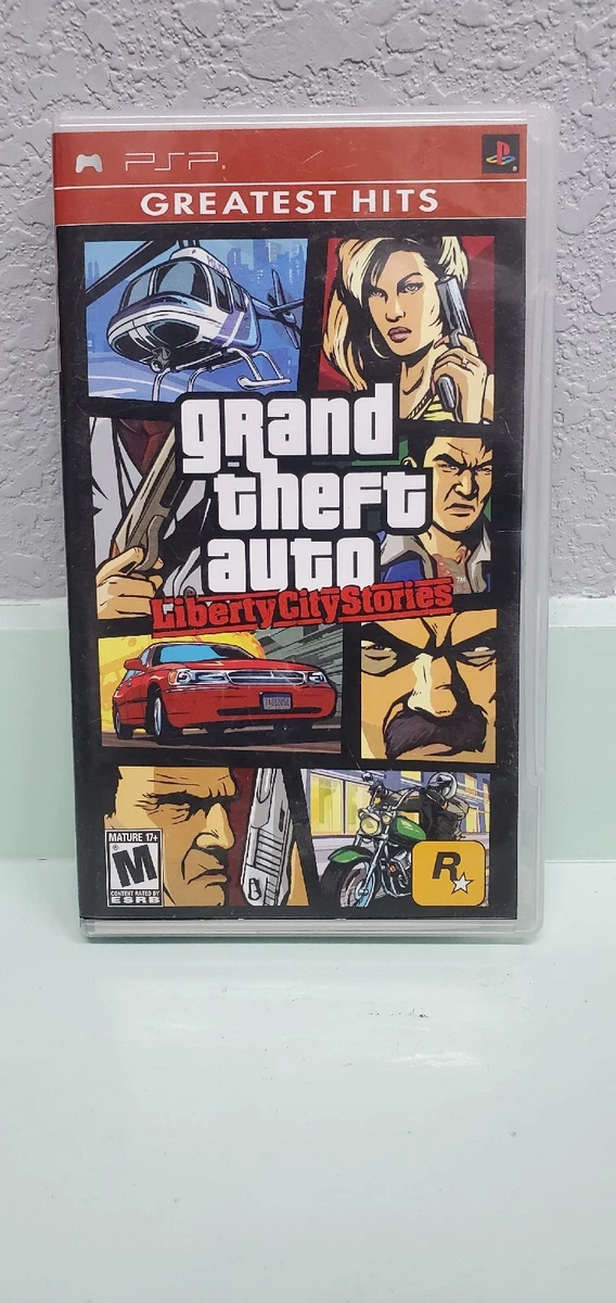 Grand Theft Auto - Liberty City Stories - Sony PSP, box only and liberty  tree 827307930065