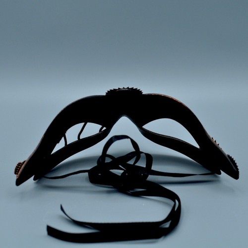 Venetian Masquerade Gears Mask - Copper, Steampunk - Picture 3 of 3