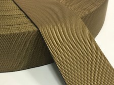 3 Inch MilSpec Military Webbing MIL-W-4088 T9 C/1A COYOTE MARPAT Per Yard