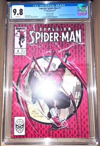 Superior Spider-Man #1 CGC 9.8 NEW IN CASE Inhyuk Lee Ultimate Edition LE 97/200