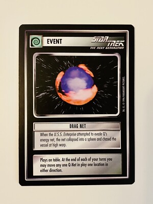 Star Trek CCG - Drag Net - Q Continuum