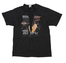 Harley Davidson Looney Tunes Taz TShirt Sz L All American Made in USA ALTERED
