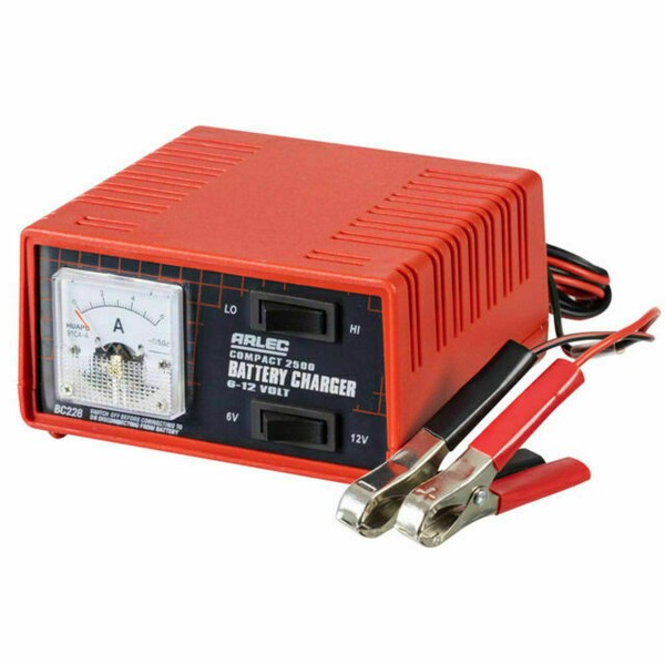 Arlec BC228 2.5A 6V and 12V Auto Battery Charger for sale online eBay
