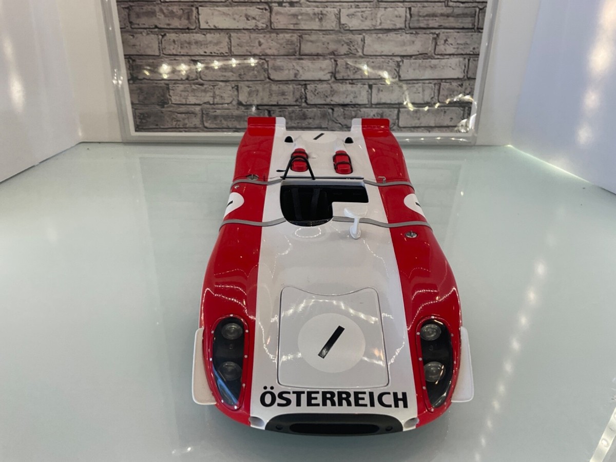 1:18 AUTO ART PORSCHE 908/2 SHELL #1 RED/WHITE ON BLACK -AMZ 1:18 AUTO ART PORSCHE 908/2 SHELL #1 RED/WHITE ON BLACK -AMZ