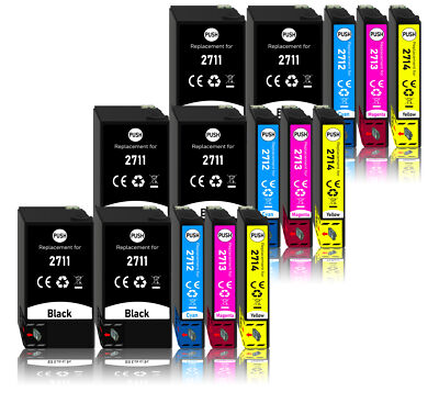 15 XL Patronenkompatibel mit Epson WorkForce WF-7620 WF-7610