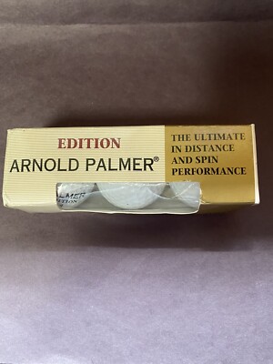 Arnold Palmer Edition Golf Balls Sleeve Of 3, Balls Unused Sleeve Opened