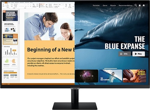 Samsung Monitor PC 32 Pollici 4K USB HDMI Displayports LS32AM700URXEN | eBay