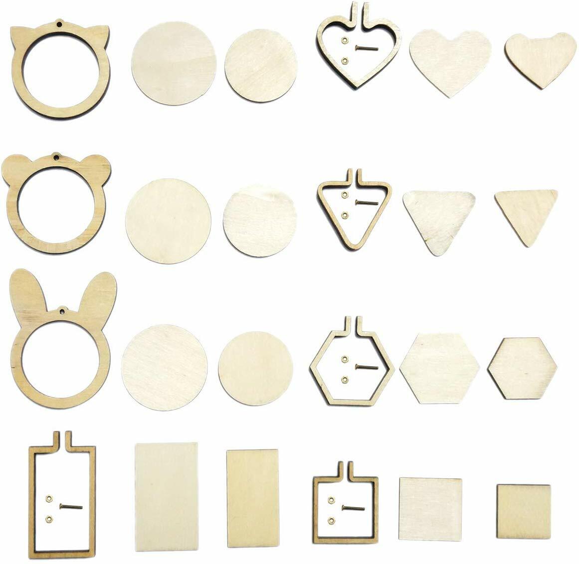 Hoops Frame For Craft Decoration Jewellery Making 8 Sets