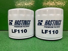 Hastings LF110 Engine Oil Filter 2 Pack for Chrysler, Dodge, Jeep, Ford, Lincoln
