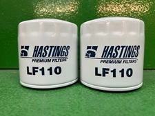Hastings LF110 Engine Oil Filter 2 Pack for Chrysler, Dodge, Jeep, Ford, Lincoln