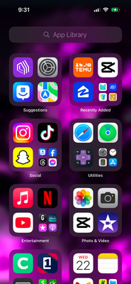 Apple iPhone 13 Pro - 1 TB - Gray (AT&T) with TikTok app