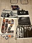 1980’s U2 Poster Lot /5 Joshua Rattle Movie Collection Funky Vintage C Descript