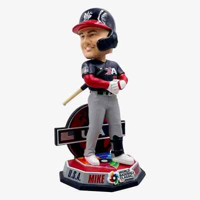 Mike Trout USA World Baseball Classic Alternate Jersey Bobblehead