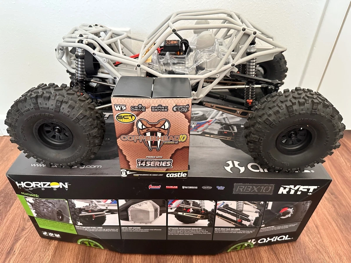 BUILT Axial RBX10 RYFT Rock Bouncer Vehicle AXI03009 with ESC