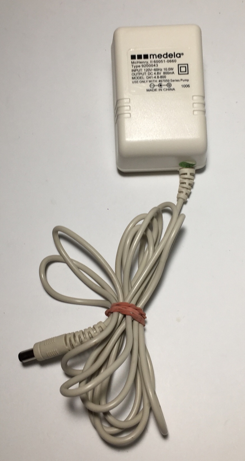 ORIGINAL Medela D41-4.8-800 AC Power Adapter Cord 9200043 OEM Plug