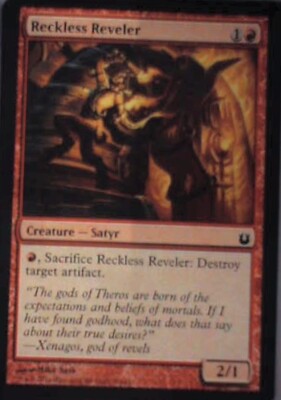 Reckless Reveler - Born of the Gods: #106, Magic: The Gathering Nm R122