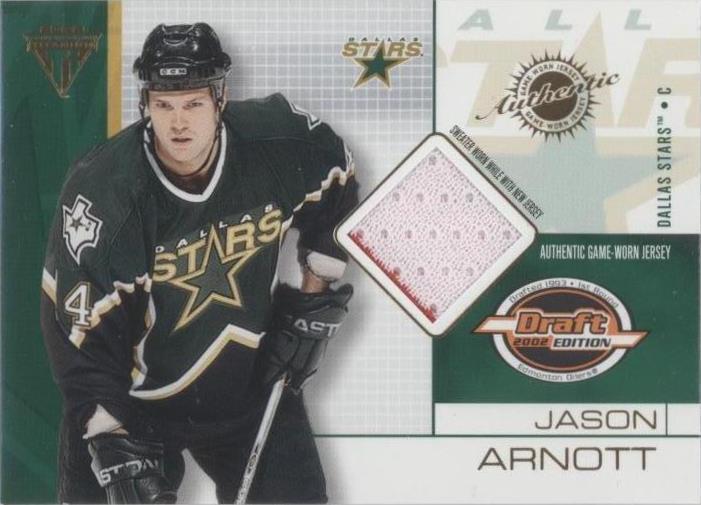 2001-02 Pacific Private Stock Titanium Draft Edition - Jason Arnott #32 - 1 of 1