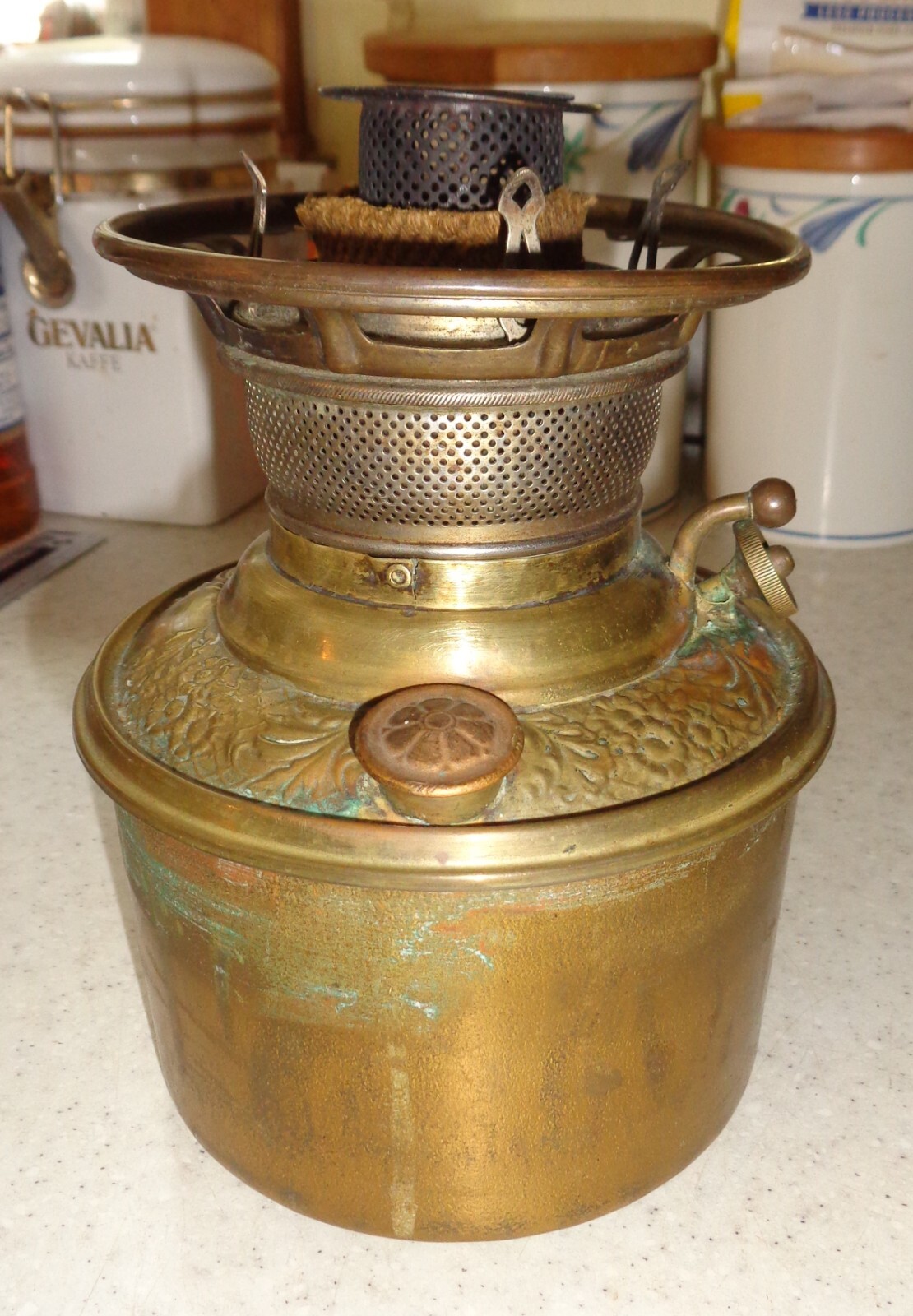 Center Draft Oil Lamp & Burner Assembly / Twist Lock eBay