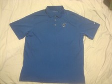 Men's Nike Dri-Fit Disney Mickey Mouse Blue Short Sleeve Golf Polo Shirt X-Large