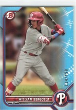 William Bergolla Baseball Cards - Parallels, Base, Chrome - You Choose!