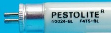 Lote de 2 Tubo Fluorescente F4T5BL 4W Negro Luz Blanco T5 Miniatura Bi-Pin 10481