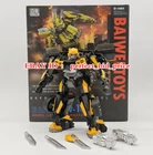 New Deformabl Robot Bumblebee Black Autobot BW TW-1032B Action Figure Toys 6.7"