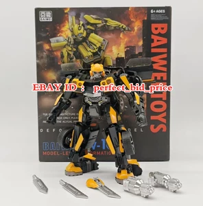 Nouveau robot Deformabl Bumblebee noir Autobot BW TW-1032B Jouets de la figure d'action 6.7"