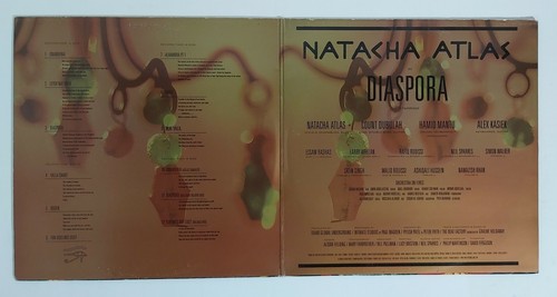 I104202 Doppio LP 33 Giri Gatefold - Natacha Atlas - Diaspora - Mantra 1995 - Picture 4 of 4
