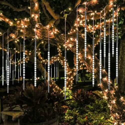 50CM LED Meteor Shower Rain Lights Connectable Christmas Wedding Tree Decoration - Picture 10 of 18