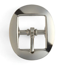 Cart Buckle Nickel Plated 1" 1608-02 by Tandy Leather