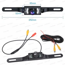 New Car Rear View Backup Parking Reverse Camera Back HD Vision Waterproof 7 LED