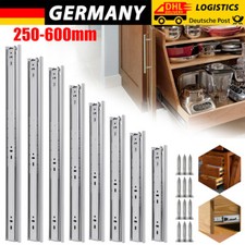 1/5/10Paar Schwerlastauszug Schubladenauszug Kugelführung Vollauszug Schienen DE