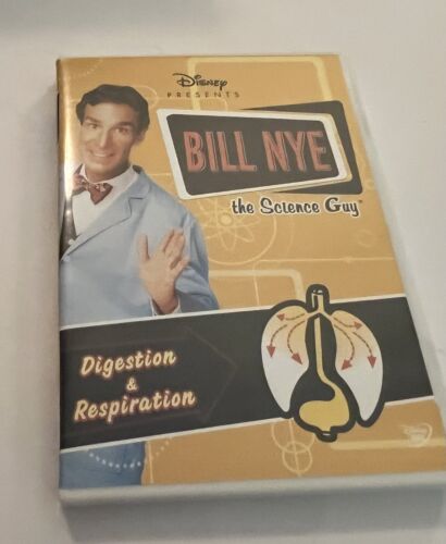 Bill Nye The Science Guy - Digestion & Respiration DVD 2008 FAMILY DISNEY NR - Picture 1 of 3
