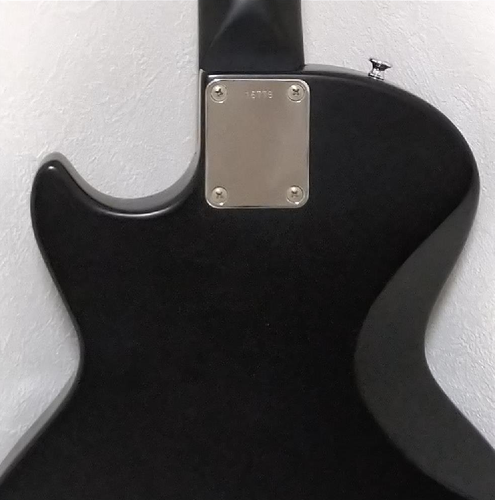 Guitarra Eléctrica Edwards por ESP EI-85LP Luna Sea Inoran Negra con Estuche - Imagen 13 de 23