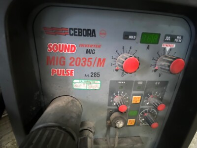 cebora inverter mig 2035 welder with bottle and trolley cebora inverter mig 2035 welder with bottle and trolley