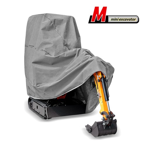 Waterproof Breathable Full Cover for Mini Excavator UV and Frost Protection