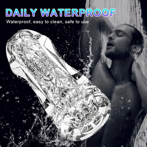 Male Masturbaters Sucking Vagina Pocket Pussy Stroker Cup Endurance Lubricants - Bild 6 von 10