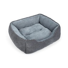 MIXJOY Dog Bed for Large Medium Small Dogs, Rectangle Washable Sleeping Puppy...