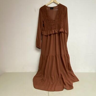 red maxi evening dress Ruffle Maxi Dress in Red | Hand-Dyed Cotton Maxi Dress