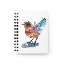 Spiral Bound Journal - Crystal Bird
