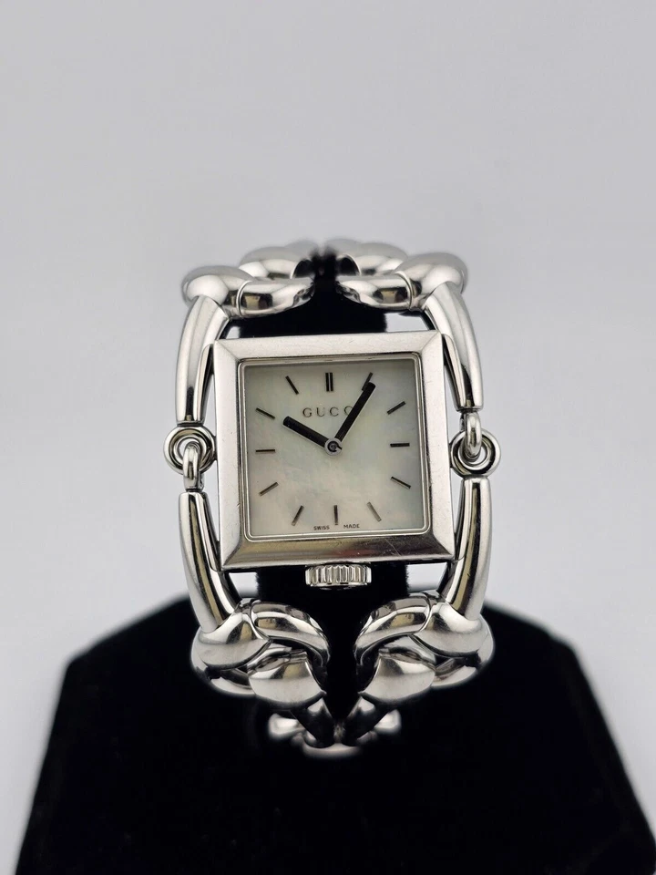 Gucci Signoria 116.3 Women's Luxury Vintage White Dial Ladies Watch - YA116301 - Image 4 of 4