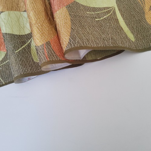 Autumn Butterfly #B 13.5x60 LONG Vintage Jacquard Kimono Silk Fabric RT67 - Picture 6 of 7