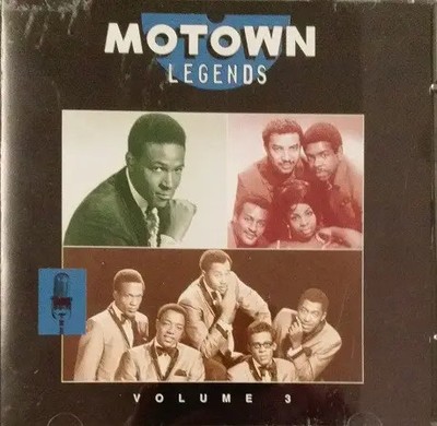CD Stevie Wonder, The Contours, The Temptations Motown Legends Volume 3
