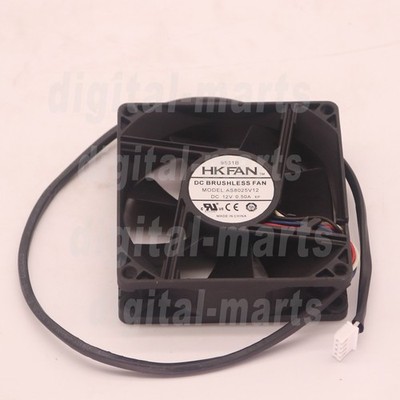 One New HKFAN AS8025V12 DC12V 0.50A 4 Pin Cooling Fan#QW