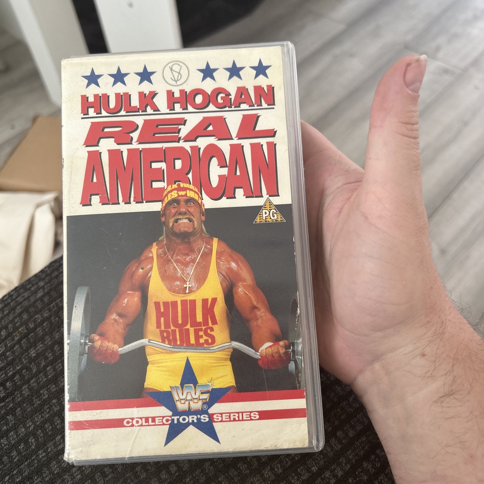 Hulk Hogan Real American / Silver Vision WWF Collector's Series VHS / Wrestling