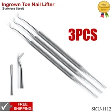 X3 Chiropody Podiatry Ingrown Toe Nail File Double Ended Side Edges