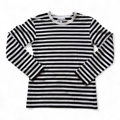 Agnes B. Classic Striped T-Shirt White/Black Size S/M Used